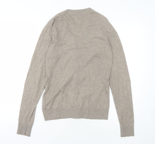 Gap Women's Brown Cardigan M - V-Neck, Long Sleeve