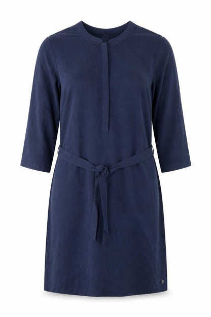 s.Oliver Women's Blue Dress, 3/4 Sleeve, Size 12