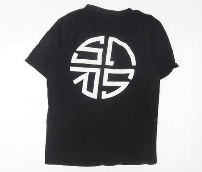 Soul Star Men's Black XL Cotton T-Shirt