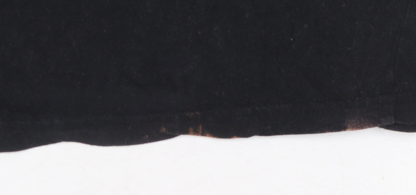 Soul Star Men's Black XL Cotton T-Shirt