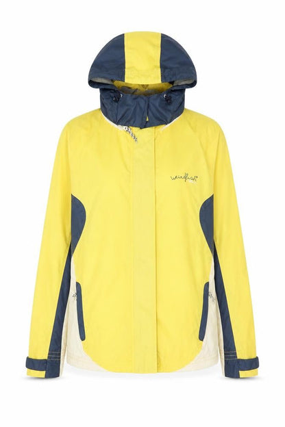 Womens UK Size 14 Weird Fish Yellow Rain Coat