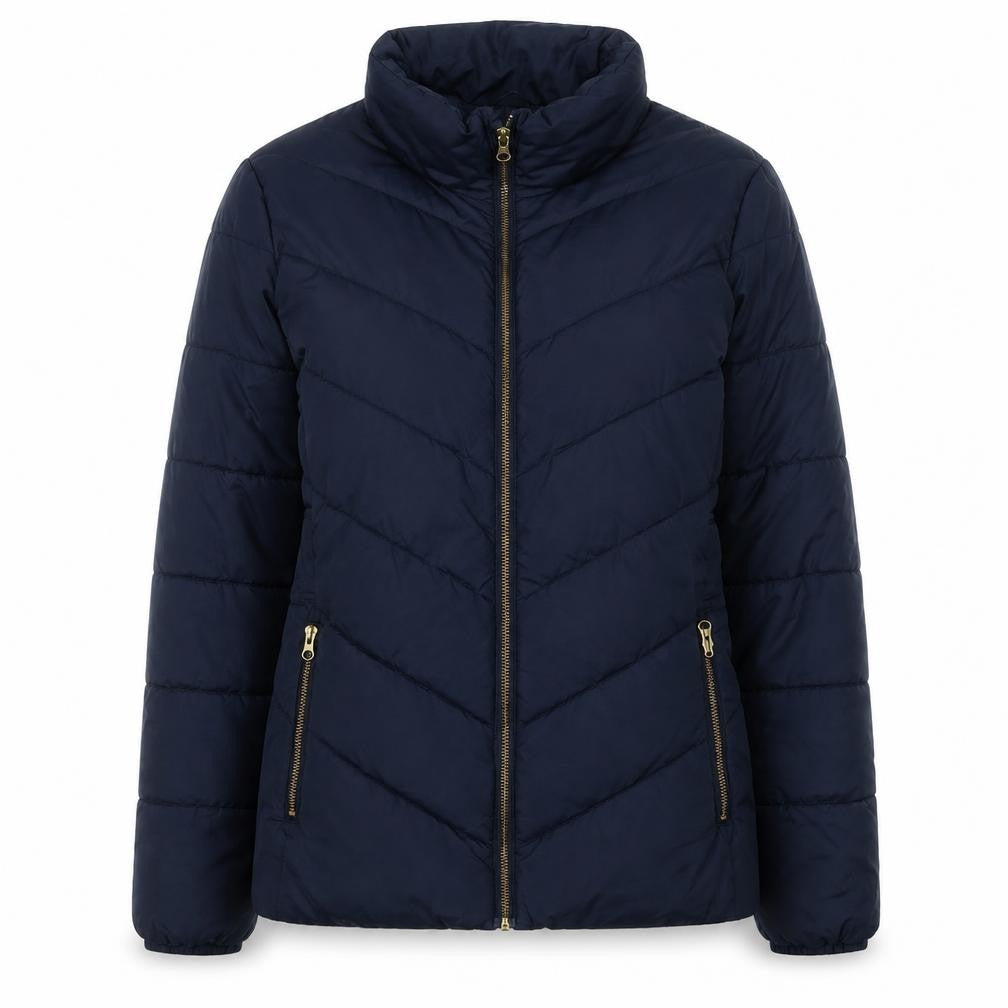 Womens UK Size M Gap Blue Puffer Jacket