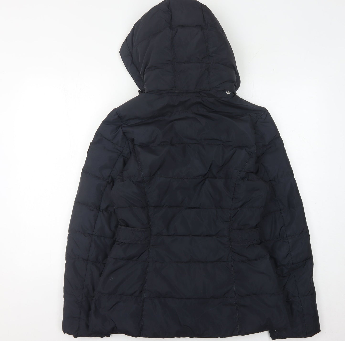 Womens UK Size S Tommy Hilfiger Black Puffer Jacket