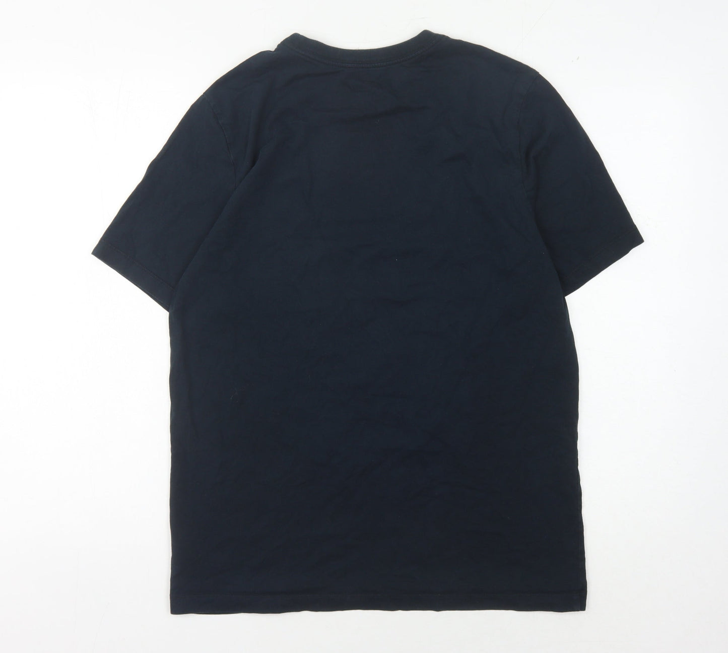 Nike Men's Black Graphic Print T-Shirt - Size M