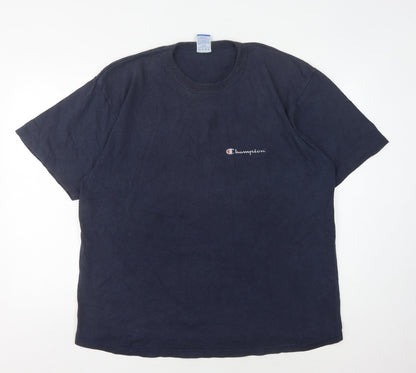 Mens UK Size XL Champion Blue  T-Shirt