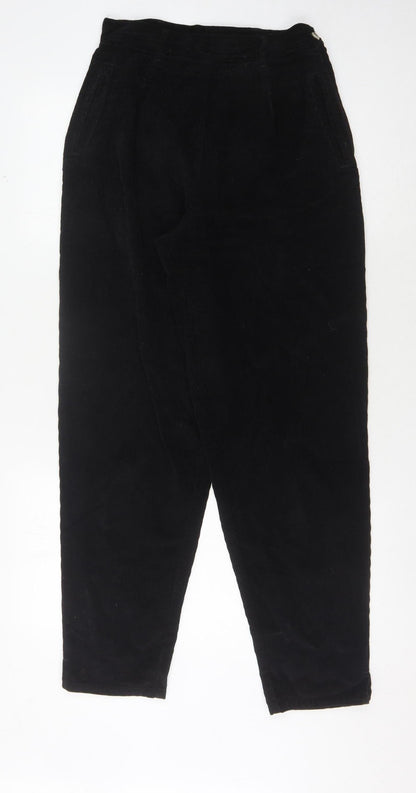Richards Black Women's Trousers Size 12 Cotton