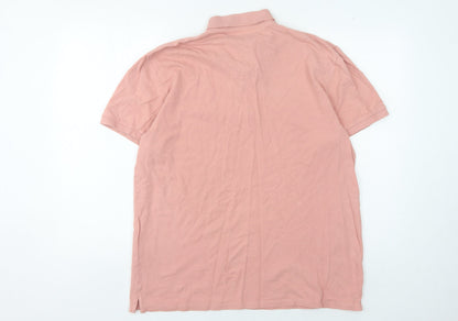Jack & Jones Men's Pink XL Polo Shirt