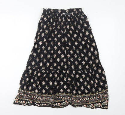 Hollister Women's Black Peasant Skirt XS