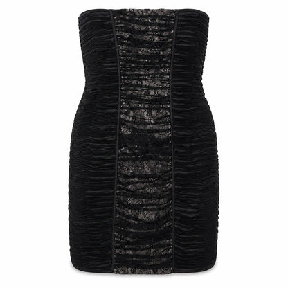 Alexon Women's Black Strapless Cocktail Dress - Size 14