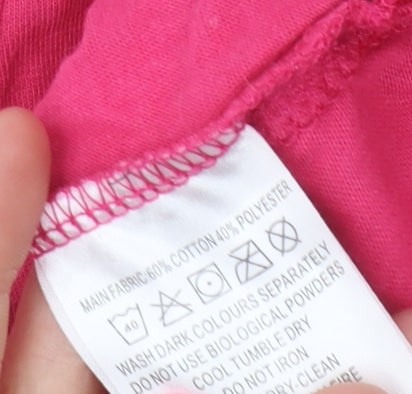 Harry Hall Men's Pink Polo Shirt M Collared Solid