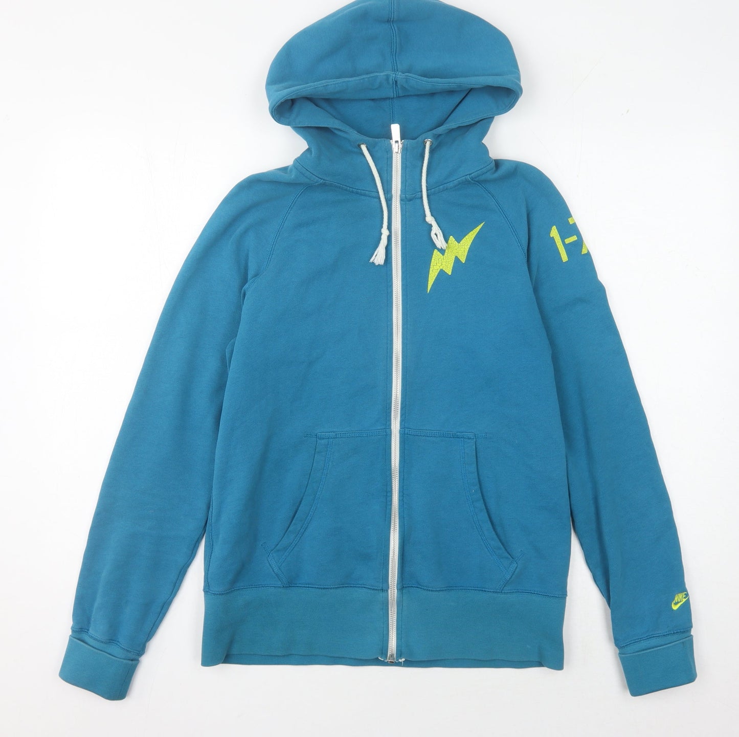 Nike Unisex Blue Full Zip Hoodie L Sportswear