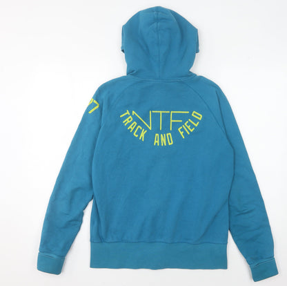 Nike Unisex Blue Full Zip Hoodie L Sportswear