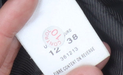 Minuet Women's Multicoloured Blazer Size 12 Check Bouclé