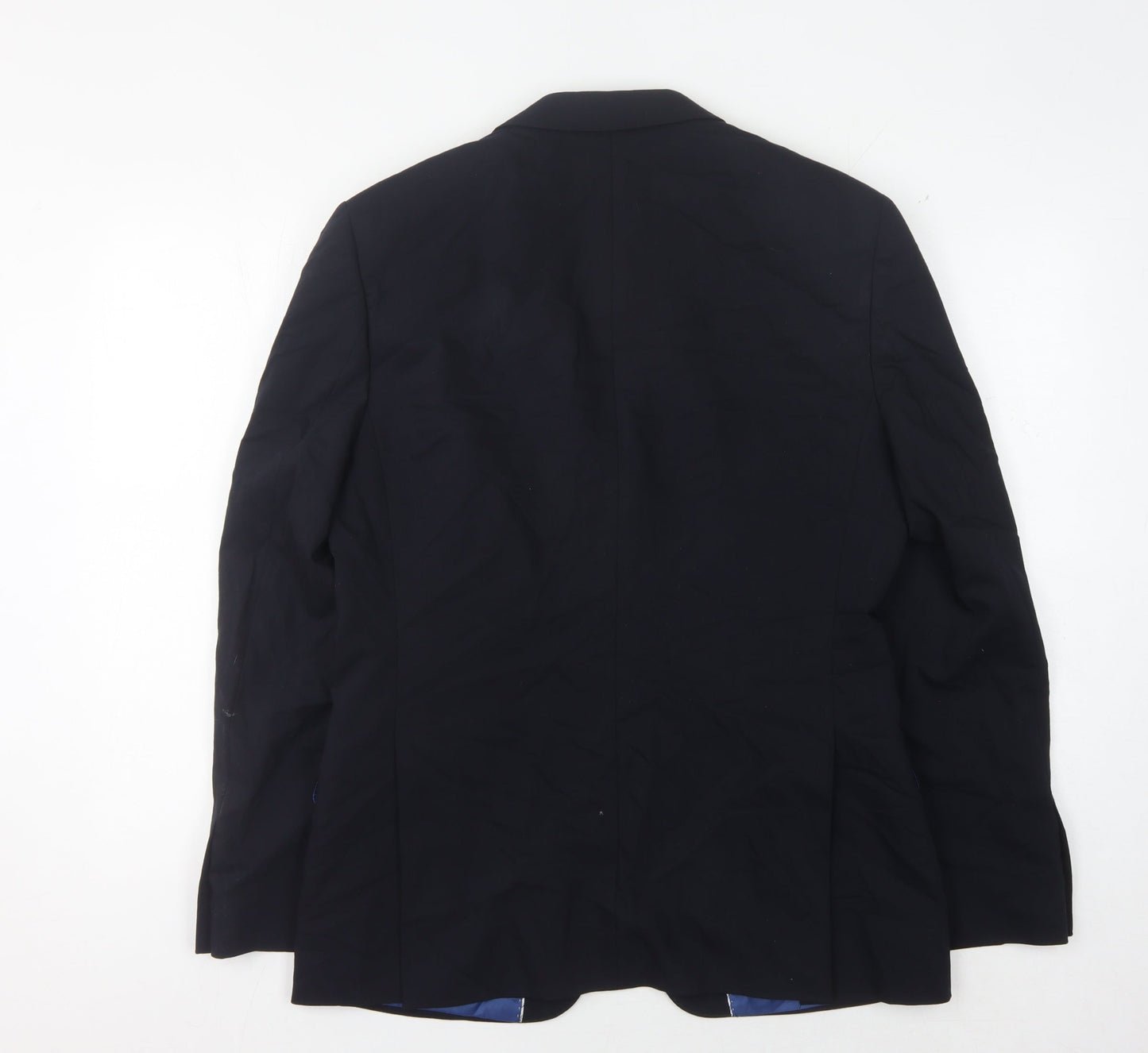 Mens UK Size 38 Performance Suit Regular Blue Suit Jacket