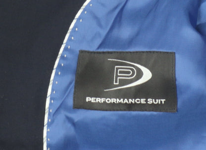 Mens UK Size 38 Performance Suit Regular Blue Suit Jacket