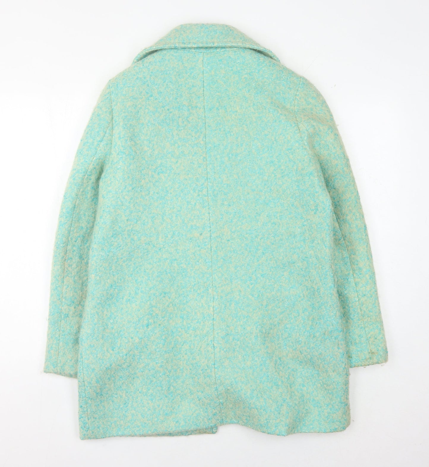 Oliver Bonas Women's Blue Overcoat Size 10
