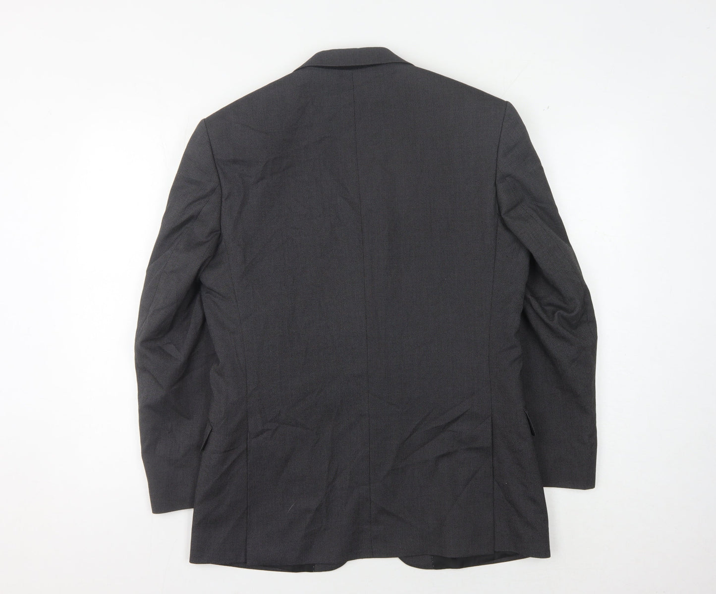 Mens UK Size 38 Burton Regular Grey Suit Jacket