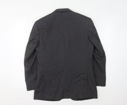 Mens UK Size 38 Burton Regular Grey Suit Jacket