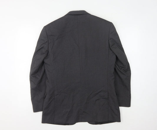 Mens UK Size 38 Burton Regular Grey Suit Jacket