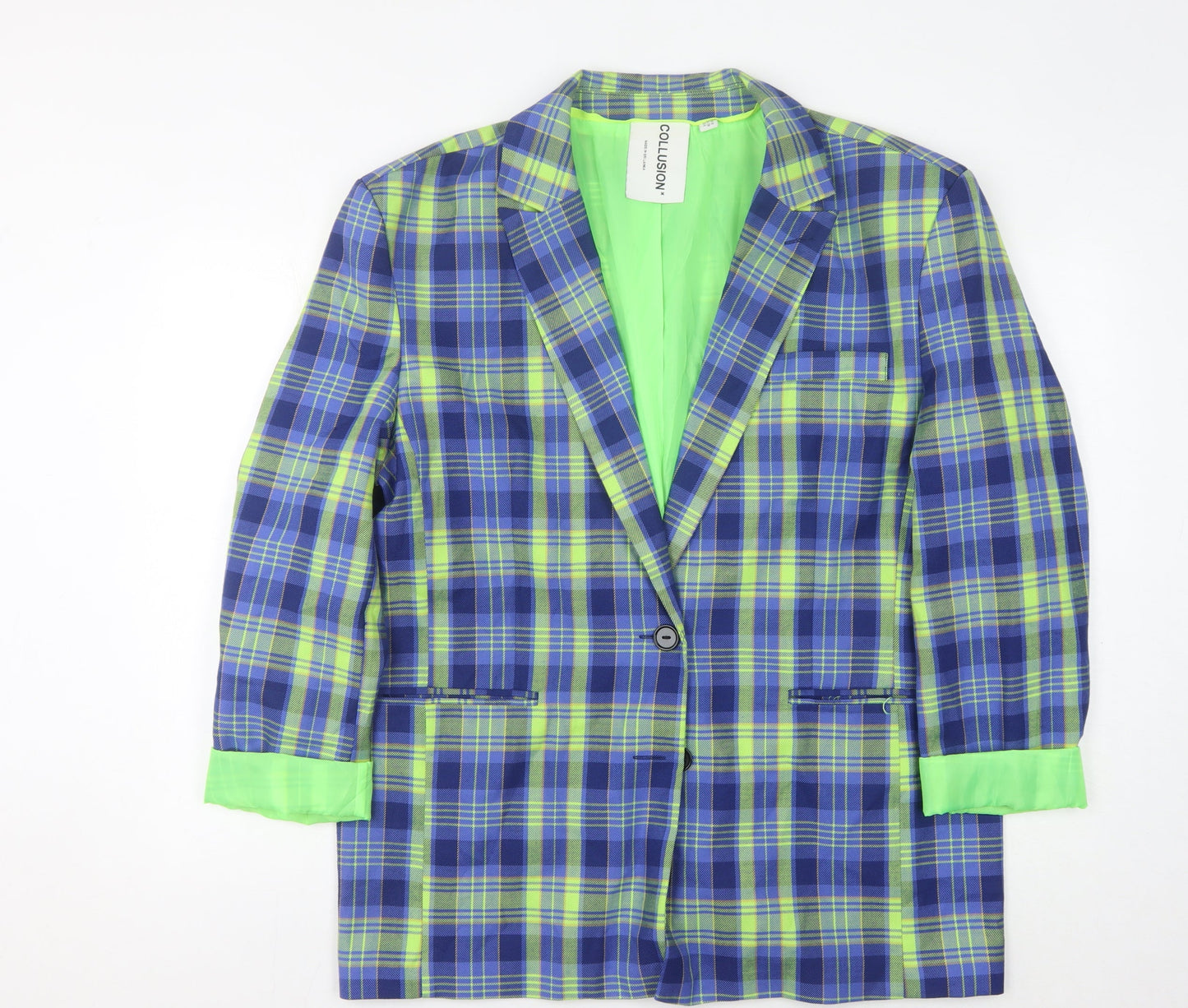 Collision Women's Multicoloured Blazer, Size 10