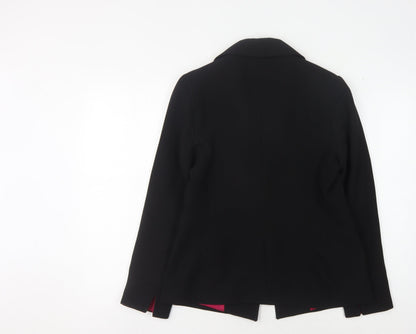 Berkertex Women’s Black Shawl Lapel Blazer Size 10