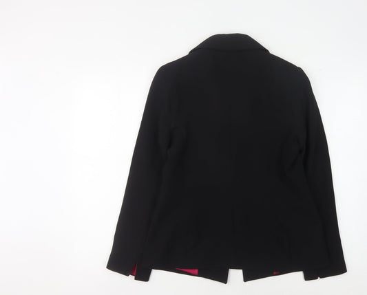 Berkertex Women’s Black Shawl Lapel Blazer Size 10