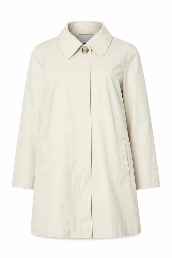Womens UK Size 16 Gil Bret Beige Overcoat