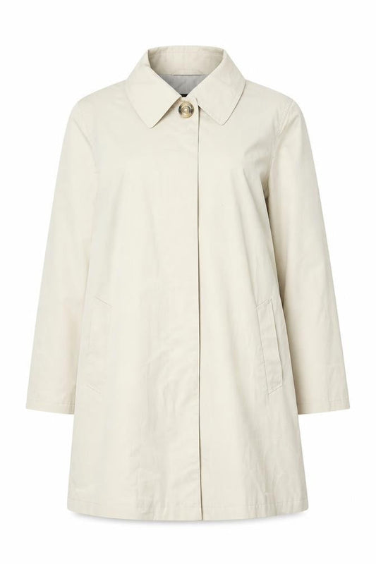 Womens UK Size 16 Gil Bret Beige Overcoat