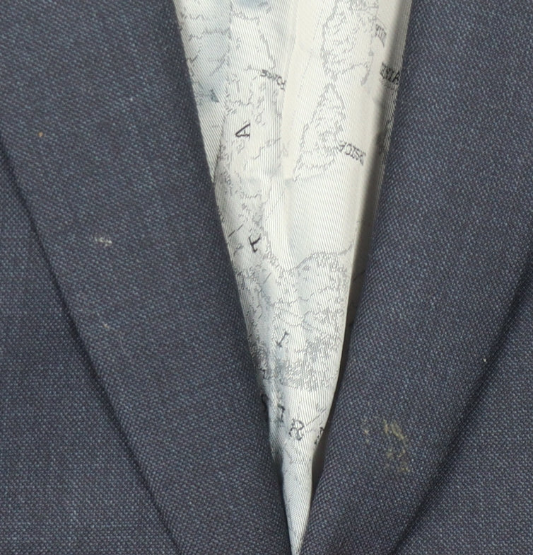 Mens UK Size 36 NEXT Regular Blue Suit Jacket