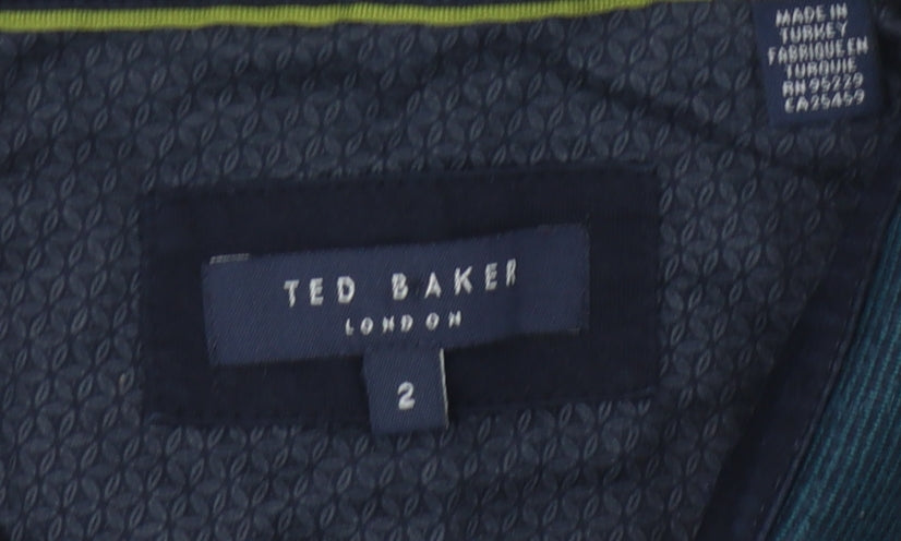 Ted Baker Men's Blue Polo Shirt Size S Cotton