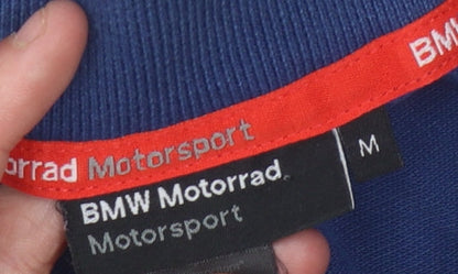 BMW Motorrad Men's Blue M Polo, Motorsport Style