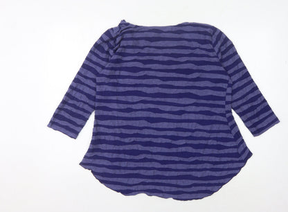 Womens UK Size 18 Phase Eight Blue Basic Blouse