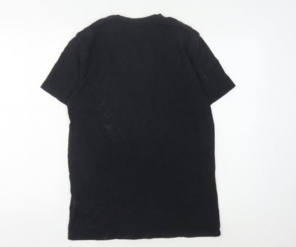 Mens UK Size S AllSaints Black  T-Shirt