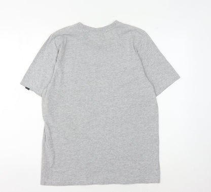 Airwalk Grey Graphic Men's T-Shirt S, Comfortable Cotton Blend