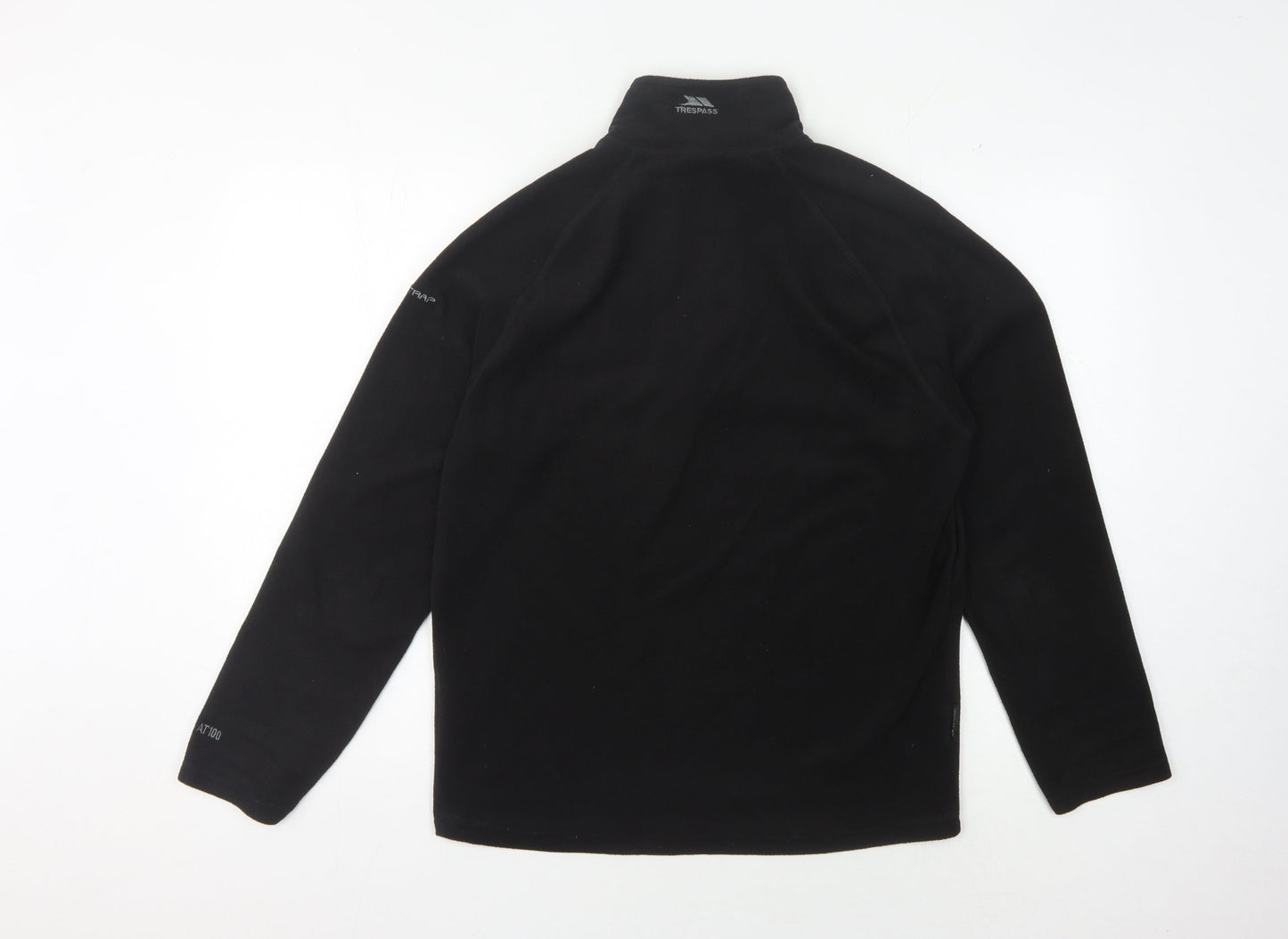 Trespass Men's Black Pullover Fleece Sweatshirt S