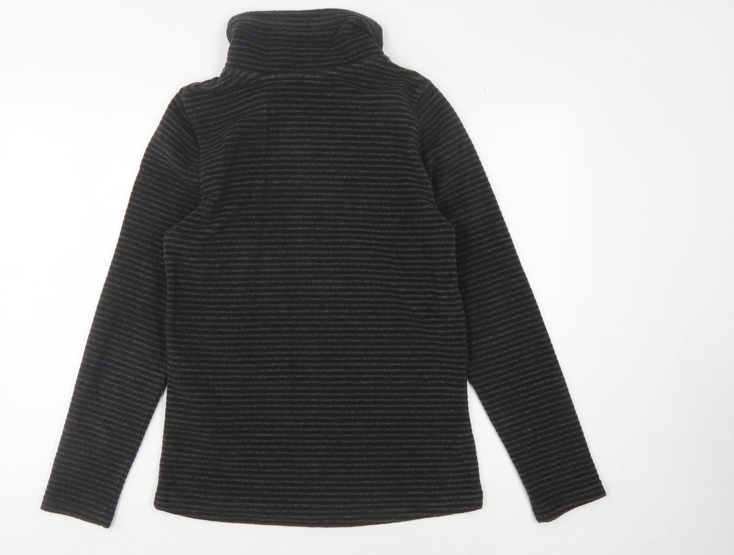 Regatta Women's Black Striped Pullover Sweatshirt