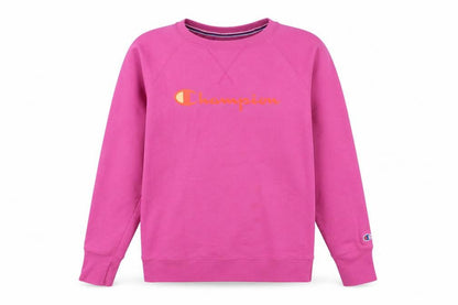 Womens UK Size M Champion Pink Pullover Sweatshirt