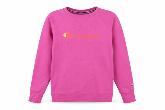 Womens UK Size M Champion Pink Pullover Sweatshirt
