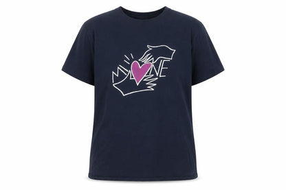 Unisex Adults UK Size S Jigsaw Blue Basic T-Shirt