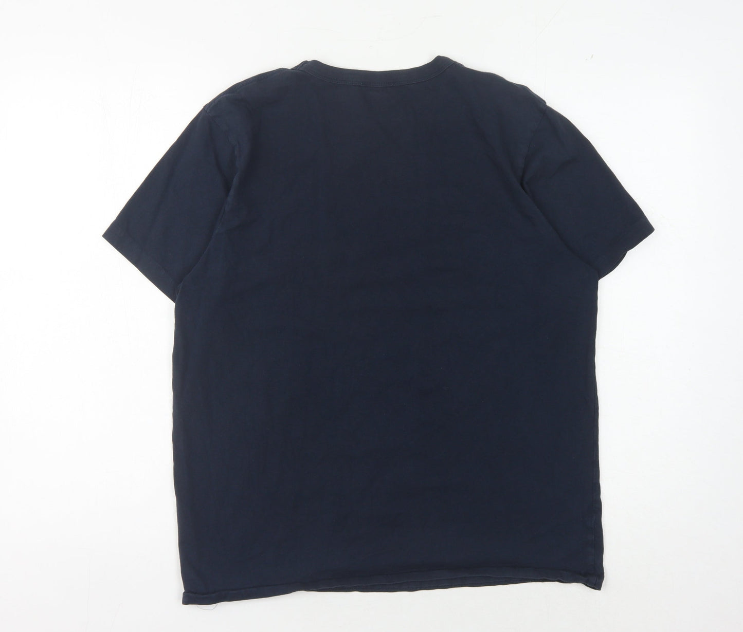 Unisex Adults UK Size S Jigsaw Blue Basic T-Shirt