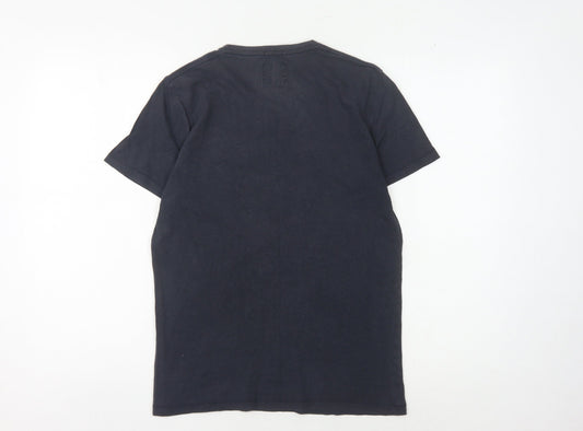 Abercrombie & Fitch Black XS Men's V-Neck T-Shirt