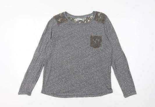 Womens UK Size M Superdry Grey  Jumper