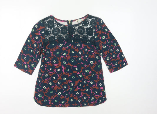 Boden Women's Floral Lace Blouse - Size 6