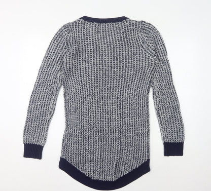 Womens UK Size 12 SoulCal & Co Multicoloured Pullover Jumper