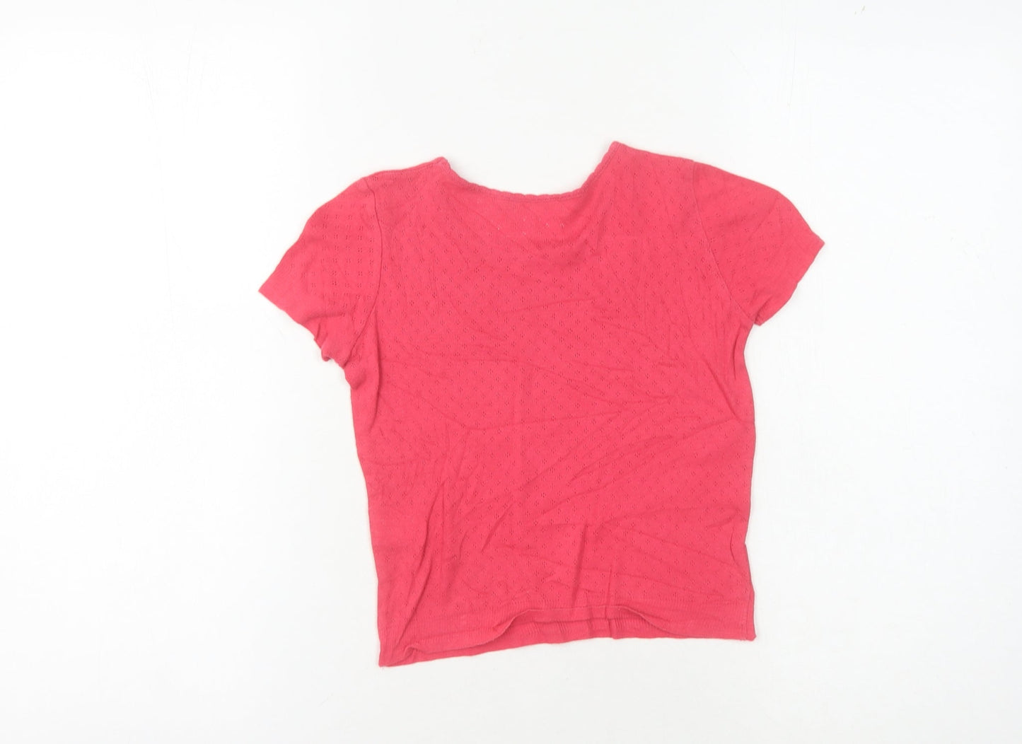 Cath Kidston Girls Pink T-Shirt 5-6 Years