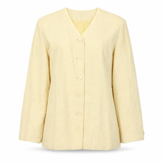 Womens UK Size 12 Alexon Regular Yellow Blazer