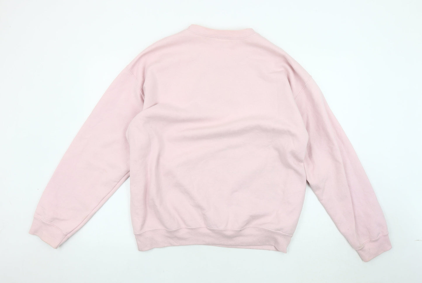 Unisex Adults UK Size L G&G Pink Pullover Sweatshirt