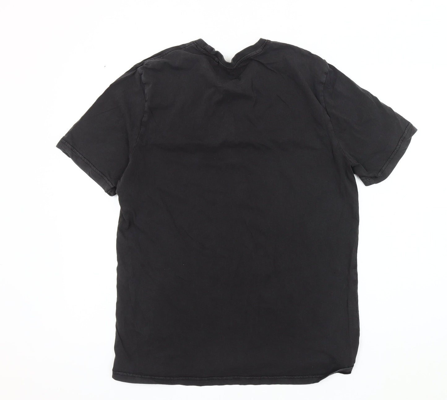 Route 66 Men's Black Graphic T-Shirt, Large