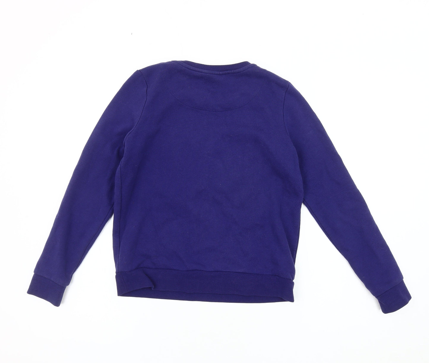 Mini Boden Girls Blue Butterfly Pullover Sweatshirt 11-12 Years