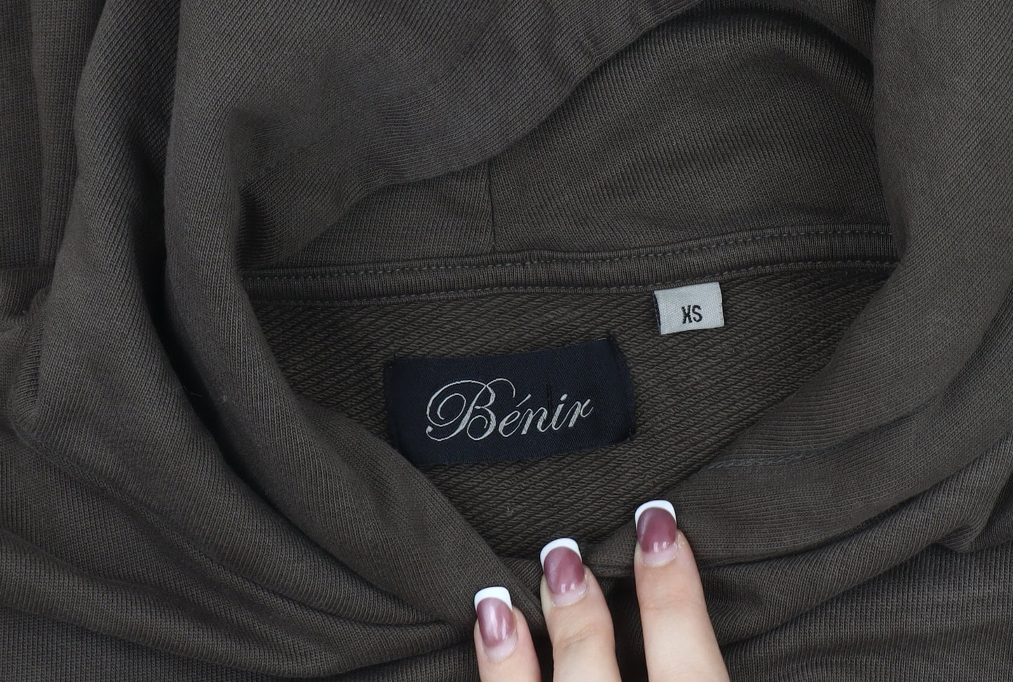 Bénir Men's Brown XS Pullover Hoodie